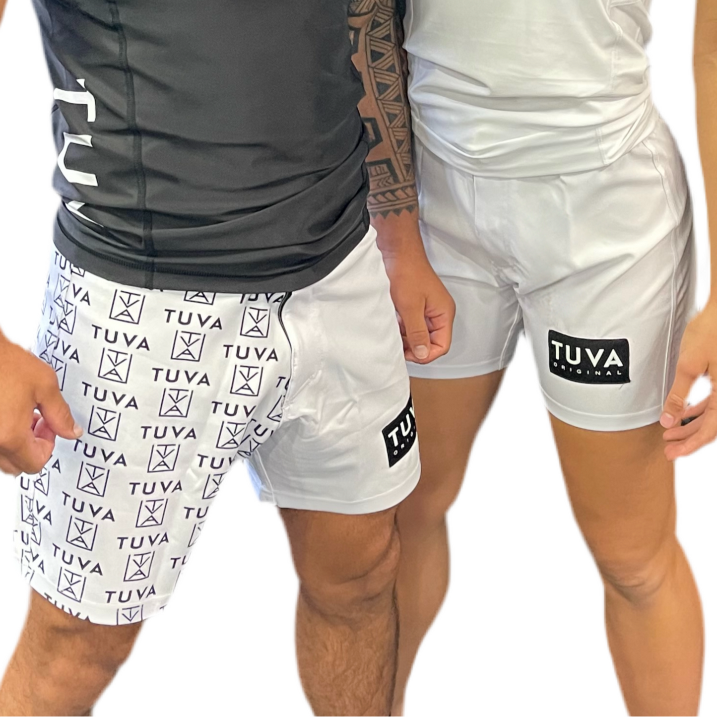 New Era Pattern MMA Shorts 17" (Black)