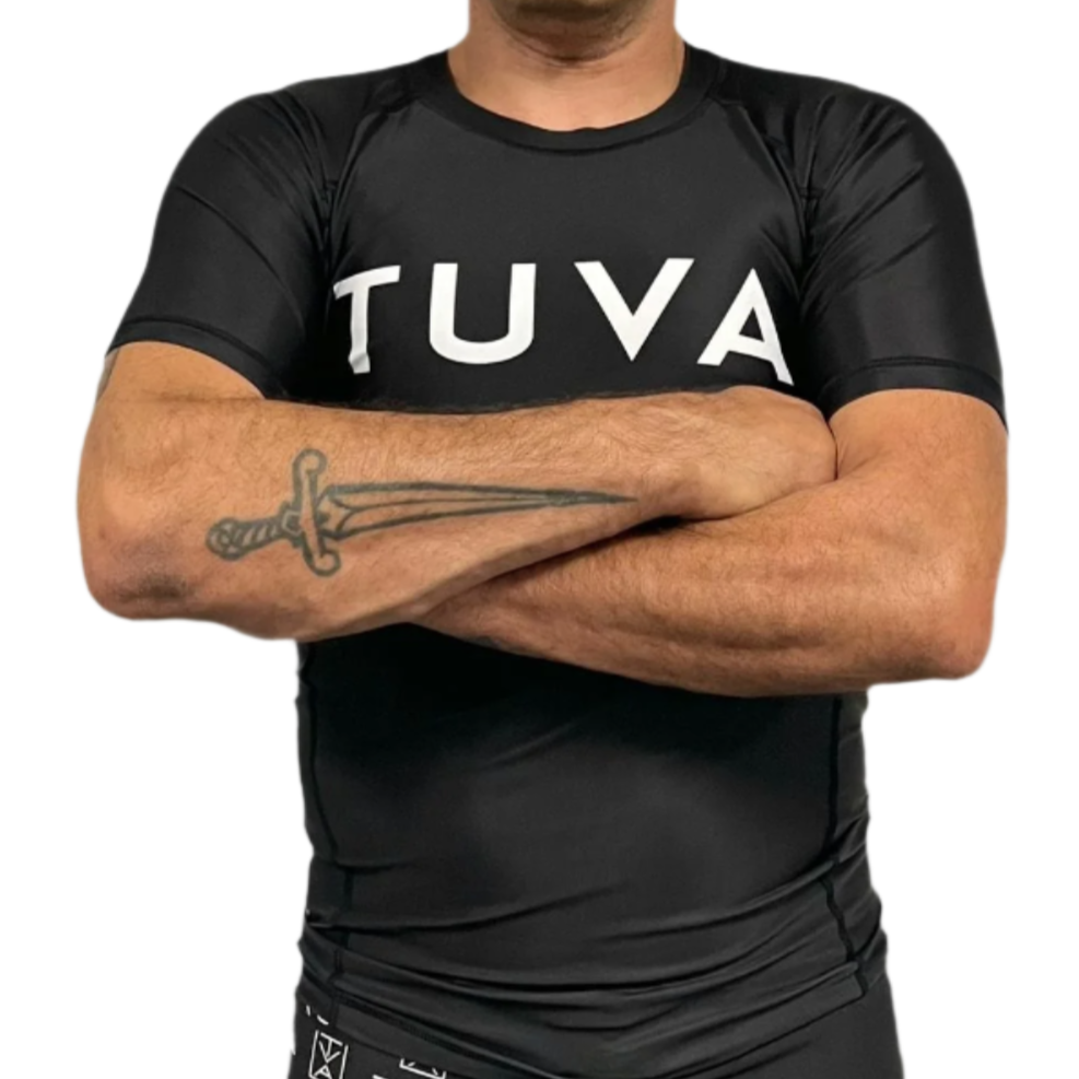 Minimalist Unisex Rashguard (Black)