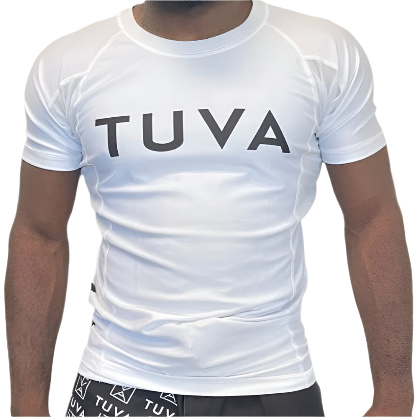 Minimalist Unisex Rashguard (White)